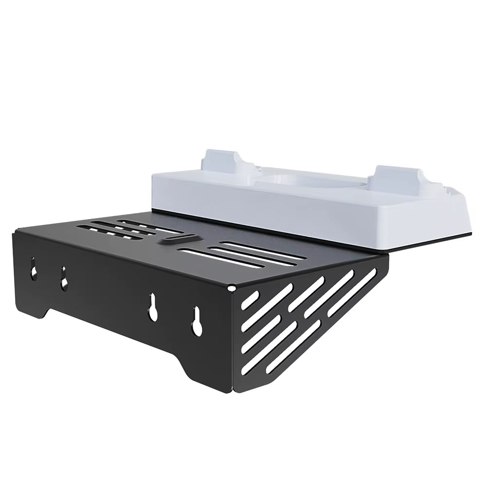 Wall Mount Kit & Charging Station W/ Headset Holder Metal Wall Hanging Charger Stand for PS5 and PS5 Slim Disc & Digital Version